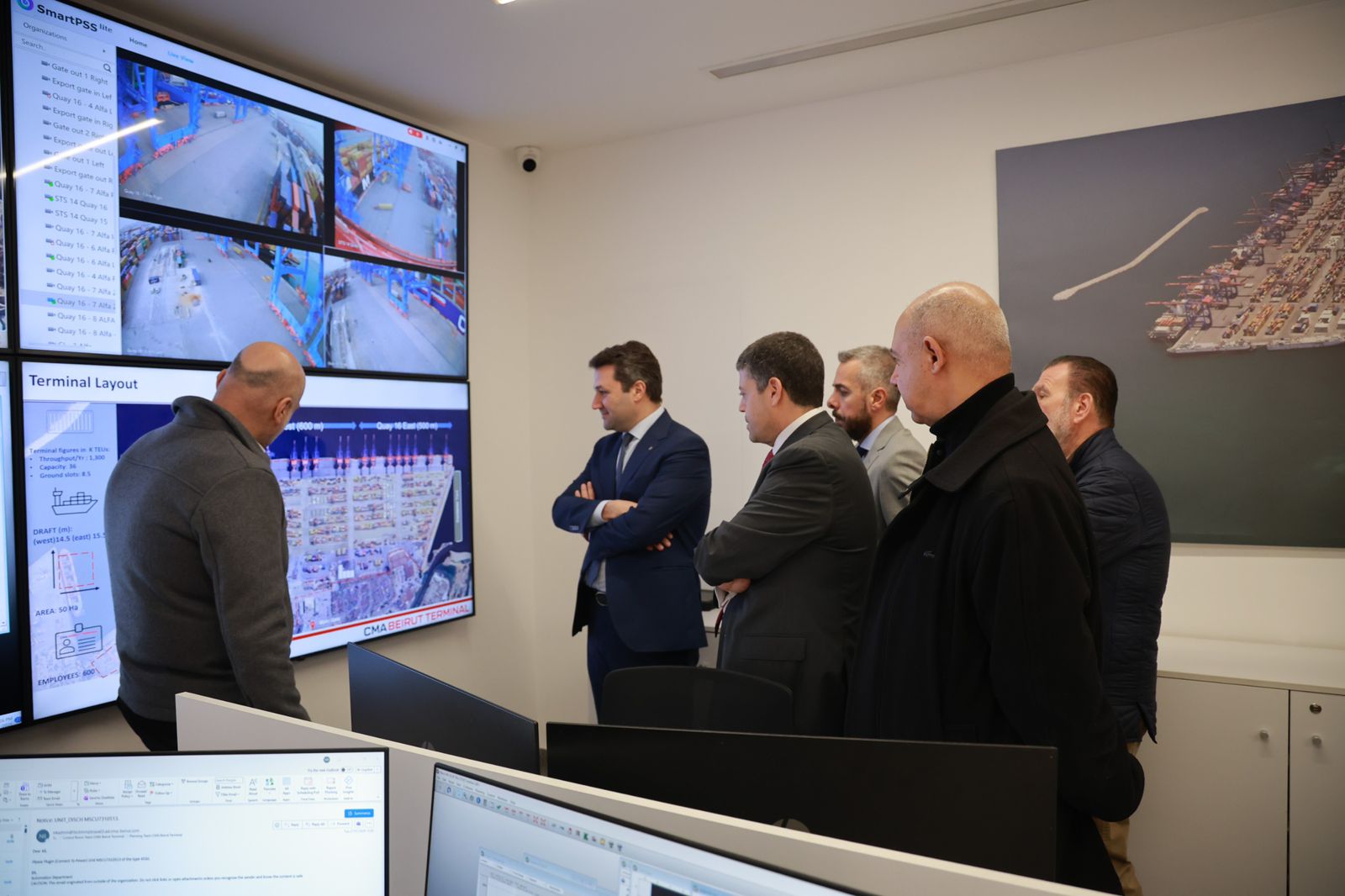 Kataeb MP Tours Beirut Port, Calls for Strengthened Coordination and Oversight